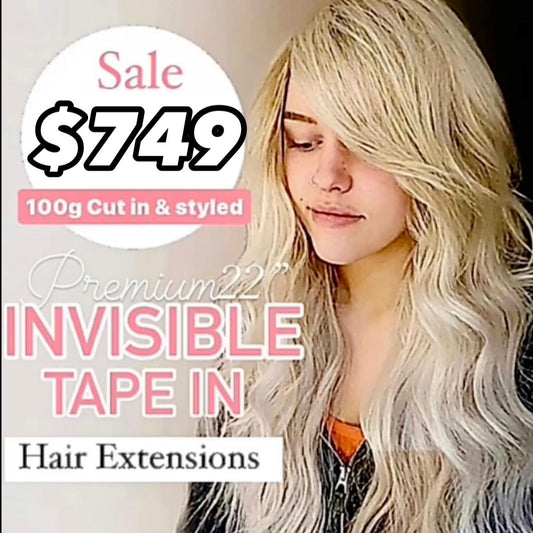 Invisible Tape In Installation Special 22"