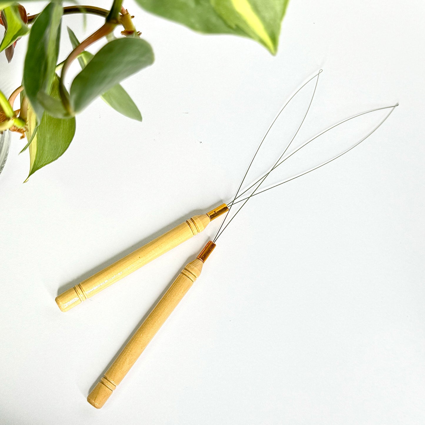Evie Sean Hair Bamboo & Wire  Bead Threader